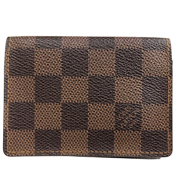 Authentic Louis Vuitton Envelope Carte De Visite Card Case jp100-120325